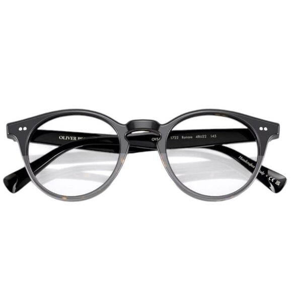 Oliver Peoples OV5459U Romare Eyeglasses 48-22-145 Black Gradient Havana - Picture 2 of 10